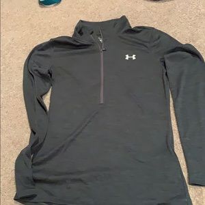 Under armor fitted zip up